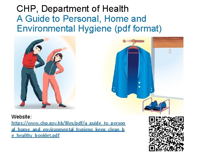 CHP, Department of Health A Guide to Personal, Home and Environmental Hygiene (pdf format)