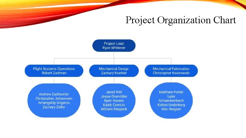 Project Organization Chart Project Organization Chart