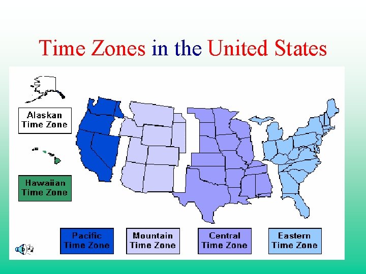 Time Zones in the United States 