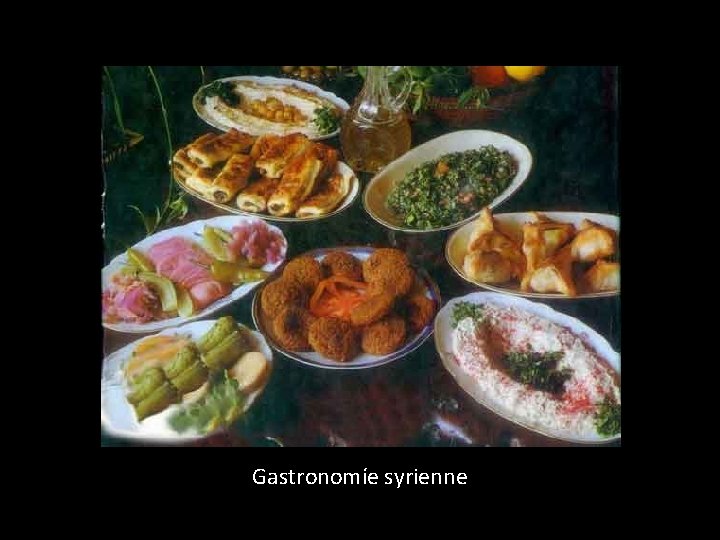 Gastronomíe syrienne 