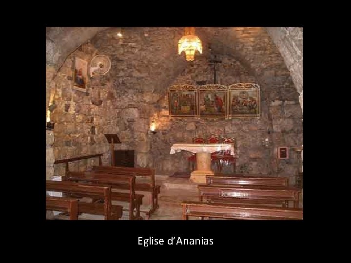 Eglise d’Ananias 