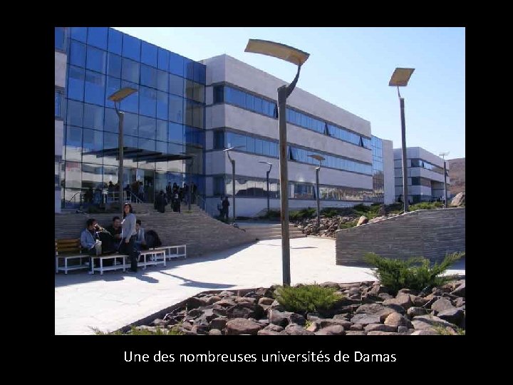 Une des nombreuses universités de Damas 