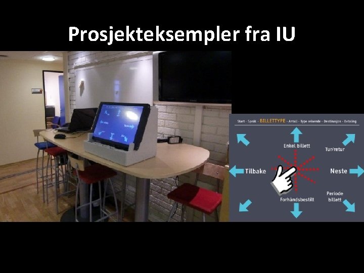 Prosjekteksempler fra IU Prosjekteksempler fra IU