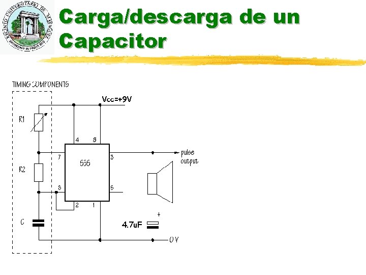 Carga/descarga de un Capacitor 