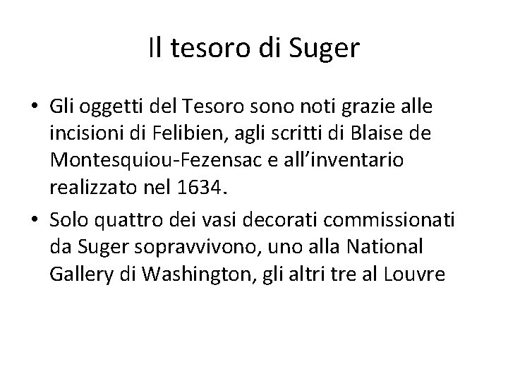 Il tesoro di Suger • Gli oggetti del Tesoro sono noti grazie alle incisioni