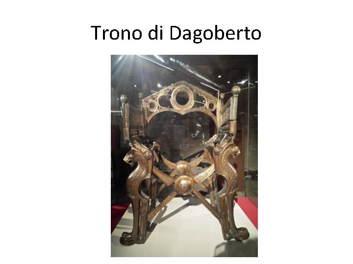Trono di Dagoberto 