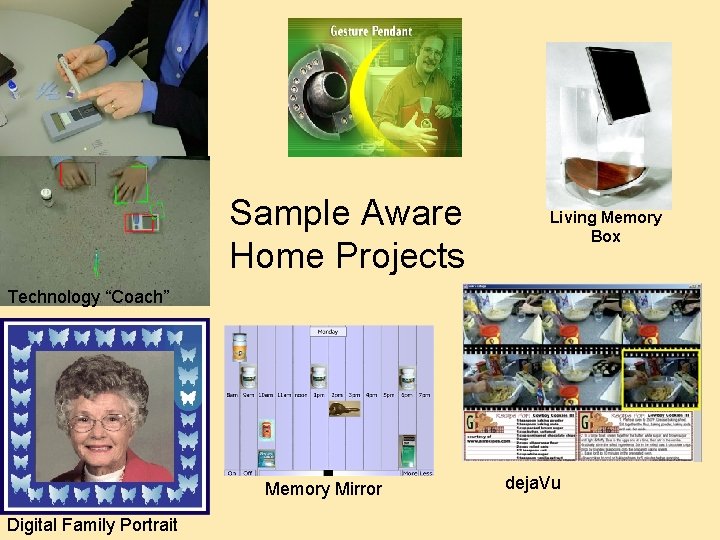 Sample Aware Home Projects Living Memory Box Technology “Coach” Memory Mirror Digital Family Portrait