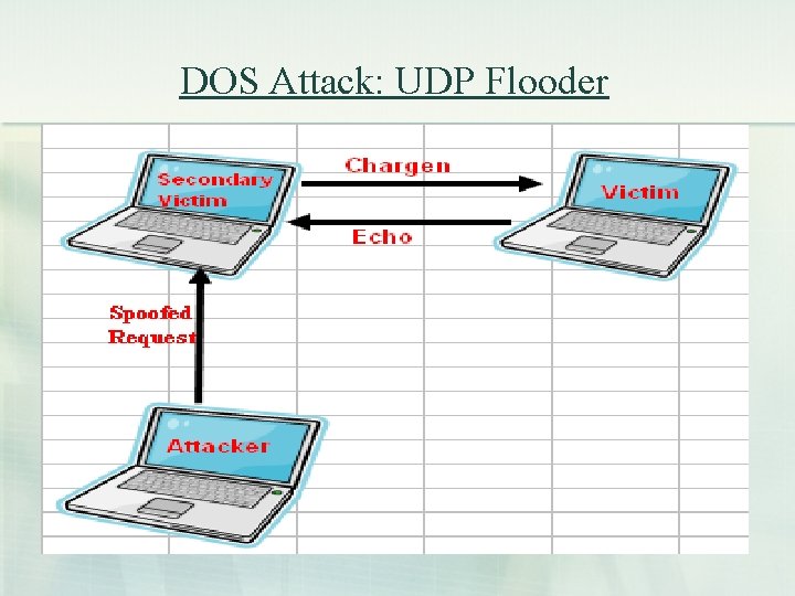 DOS Attack: UDP Flooder 