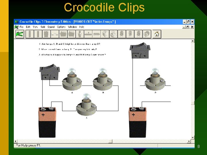 Crocodile Clips 8 