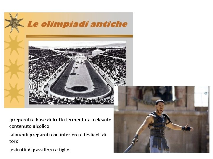 -preparati a base di frutta fermentata a elevato contenuto alcolico -alimenti preparati con interiora