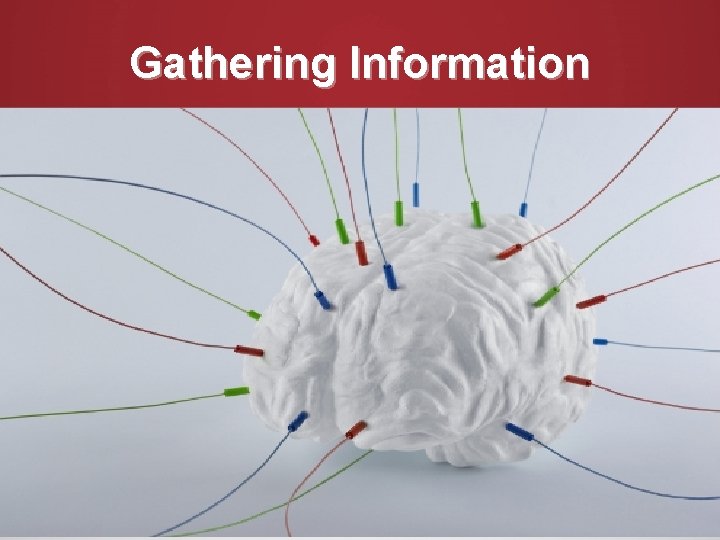 Gathering Information 