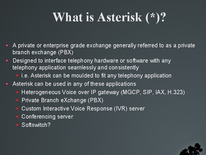 Asterisk cu MySQL - Answer-ID