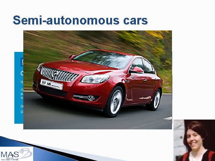 Semi-autonomous cars 5 