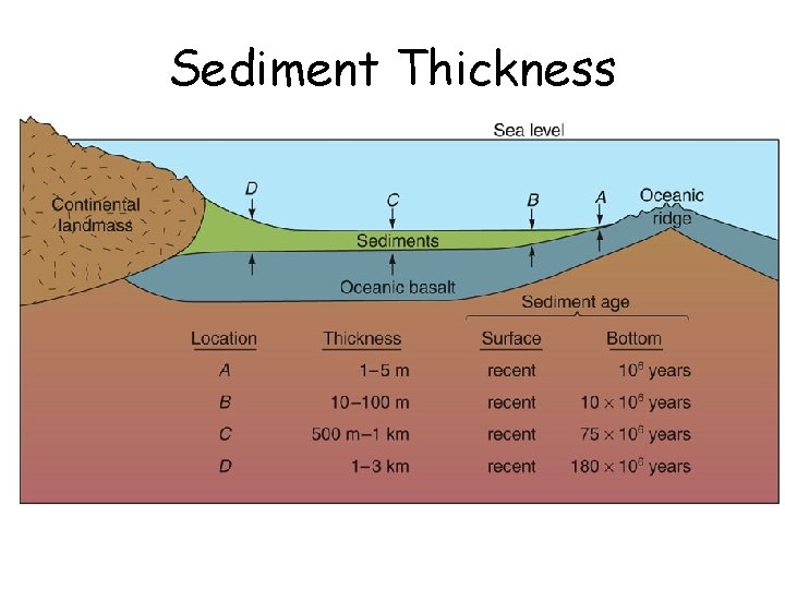 Sediment Thickness 