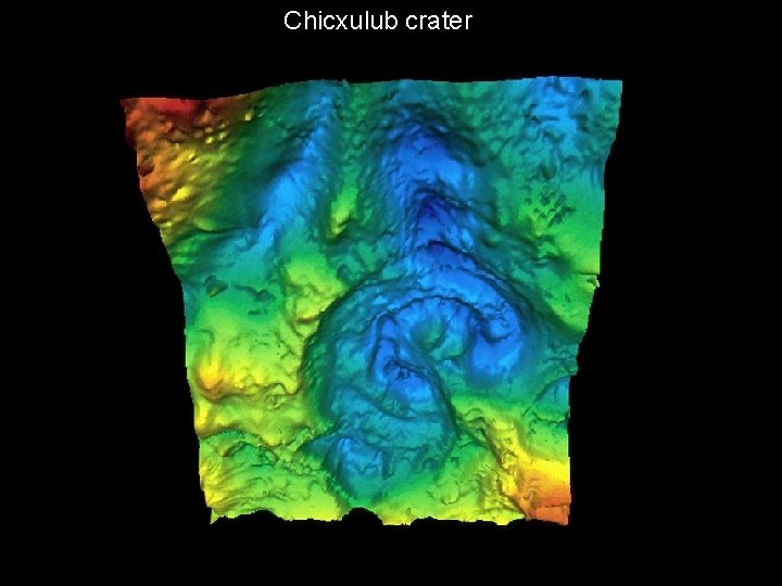 Chicxulub crater 