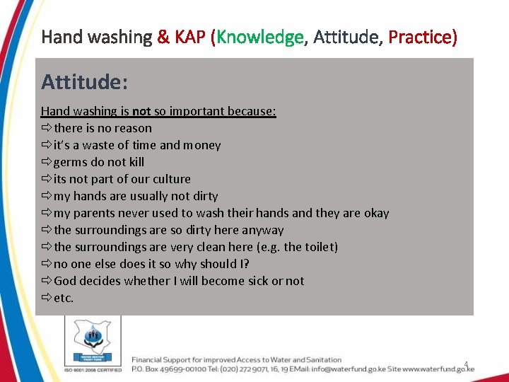 Water Sector Trust Fund Social Marketing Hand Washing