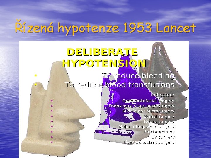 Řízená hypotenze 1953 Lancet 