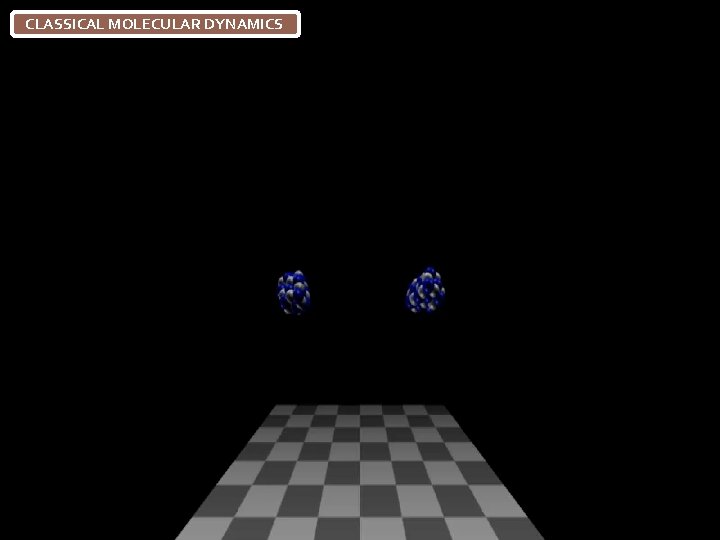 CLASSICAL MOLECULAR DYNAMICS 