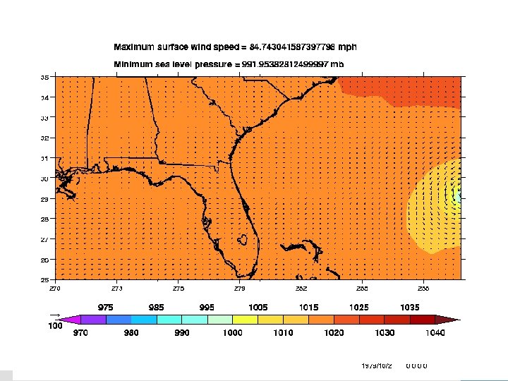 A simulated hurricane in a climate model C O M P U T A