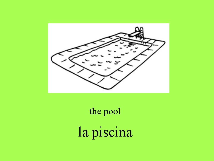 the pool la piscina the pool la piscina