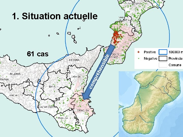 1. Situation actuelle co mp réh en sib le 61 cas 