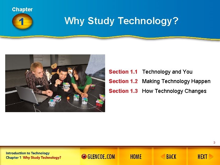 Chapter 1 Why Study Technology? Section 1. 1 Technology and You Section 1. 2