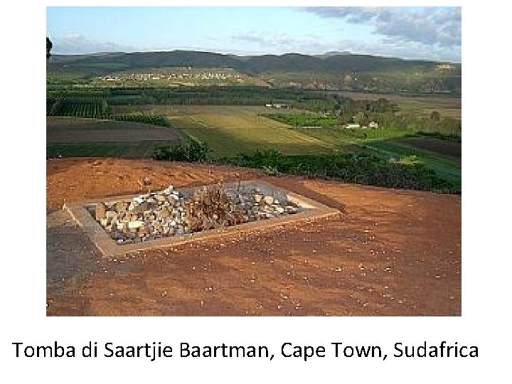  Tomba di Saartjie Baartman, Cape Town, Sudafrica 