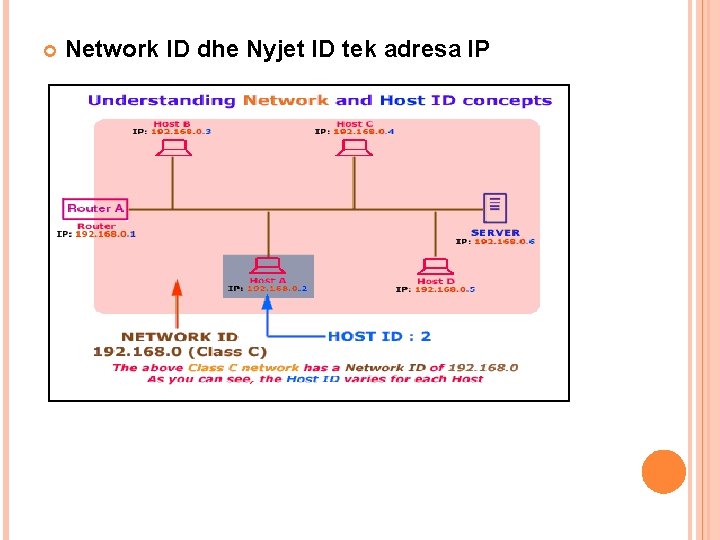 Network ID dhe Nyjet ID tek adresa IP Network ID dhe Nyjet ID tek adresa IP