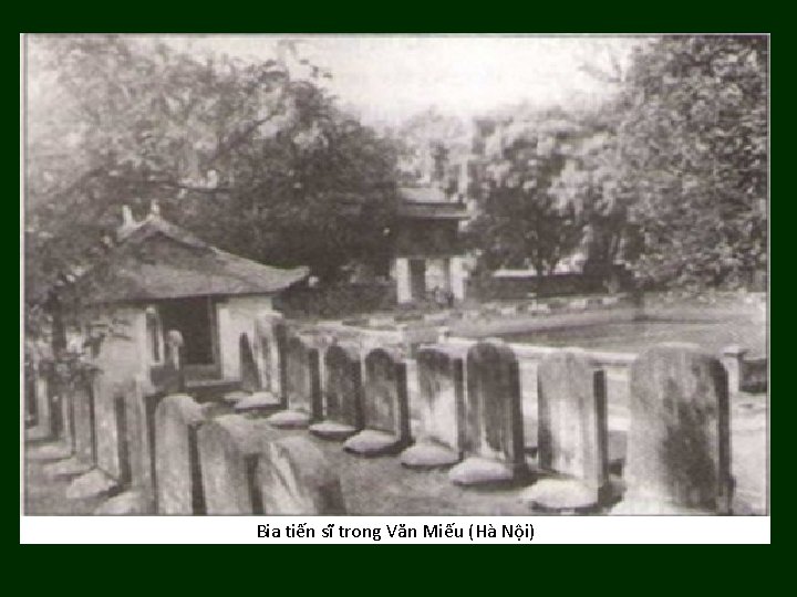 Bia tiến sĩ trong Văn Miếu (Hà Nội) 