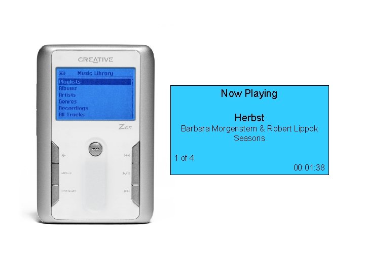 Now Playing Herbst Barbara Morgenstern & Robert Lippok Seasons 1 of 4 00: 01: