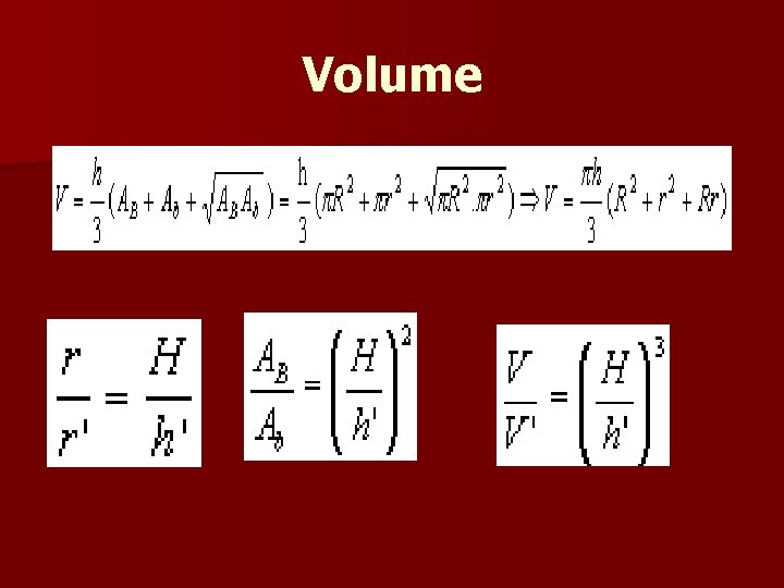 Volume Volume