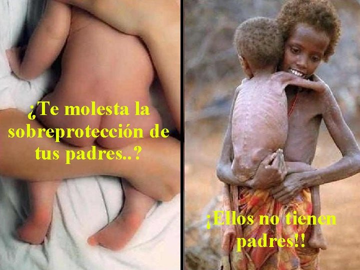 ¿Te molesta la sobreprotección de tus padres. . ? ¡Ellos no tienen padres!! 