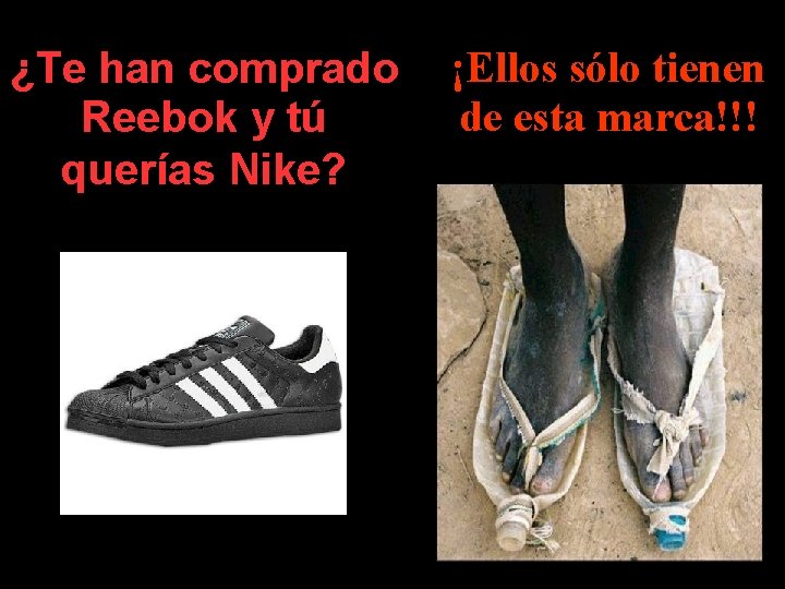 ¿Te han comprado Reebok y tú querías Nike? ¡Ellos sólo tienen de esta marca!!!