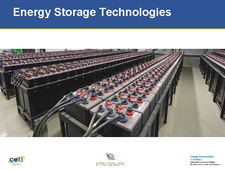 Energy Storage Technologies 