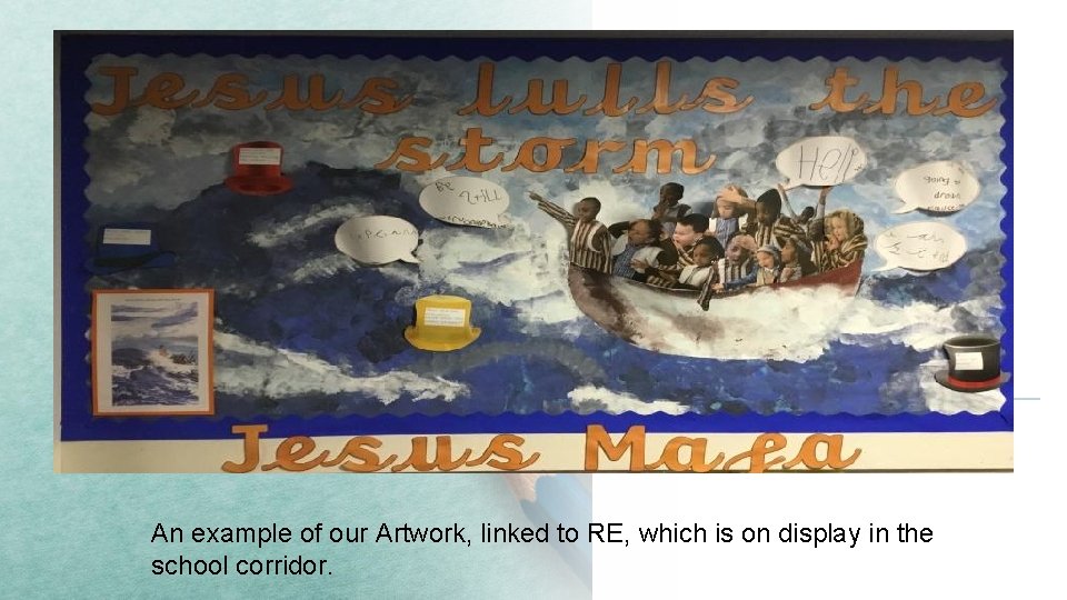 An example of our Artwork, linked to RE, which is on display in the