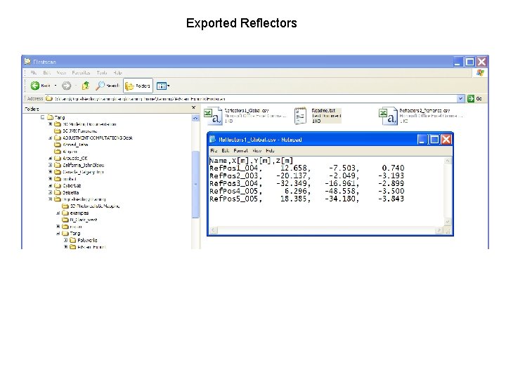 Exported Reflectors 