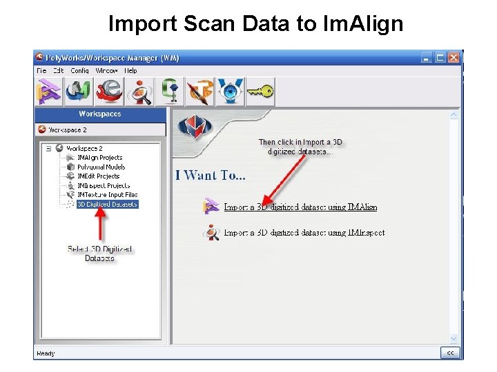 Import Scan Data to Im. Align 