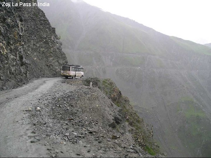 Zoji La Pass in India 