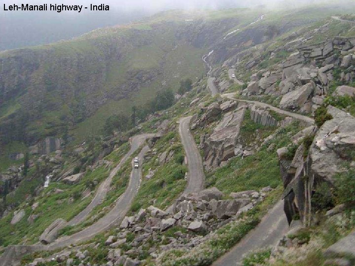 Leh-Manali highway - India 