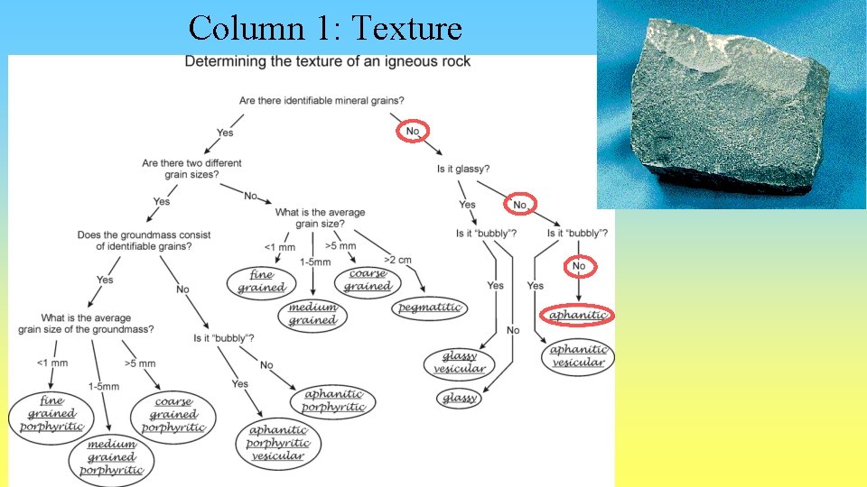 Column 1: Texture 