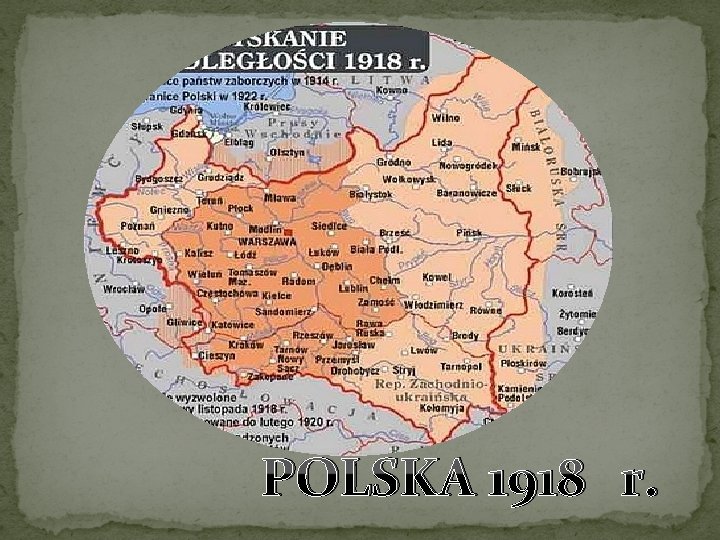 POLSKA 1918 r. 