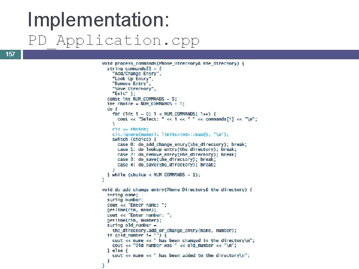 Implementation: PD_Application. cpp 157 