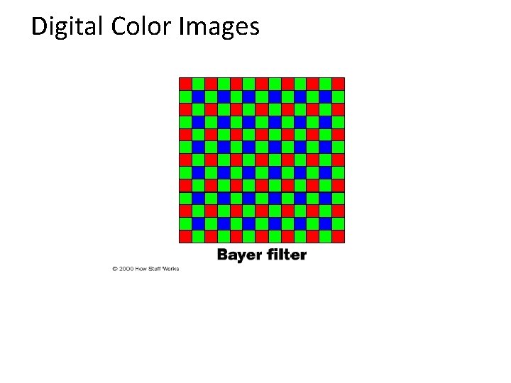 Digital Color Images 