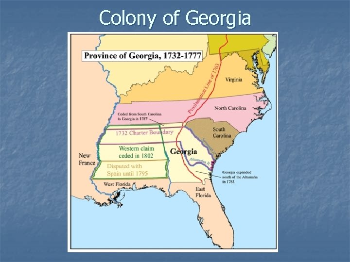 Colony of Georgia 