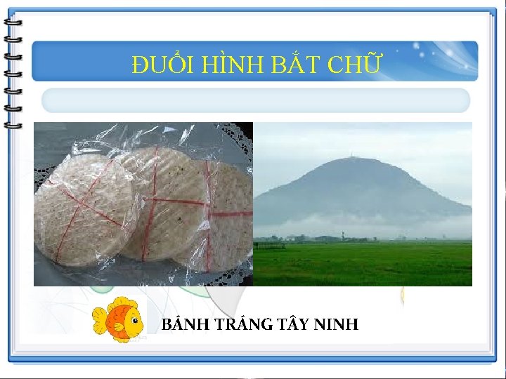 ĐUỔI HÌNH BẮT CHỮ BÁNH TRÁNG T Y NINH 