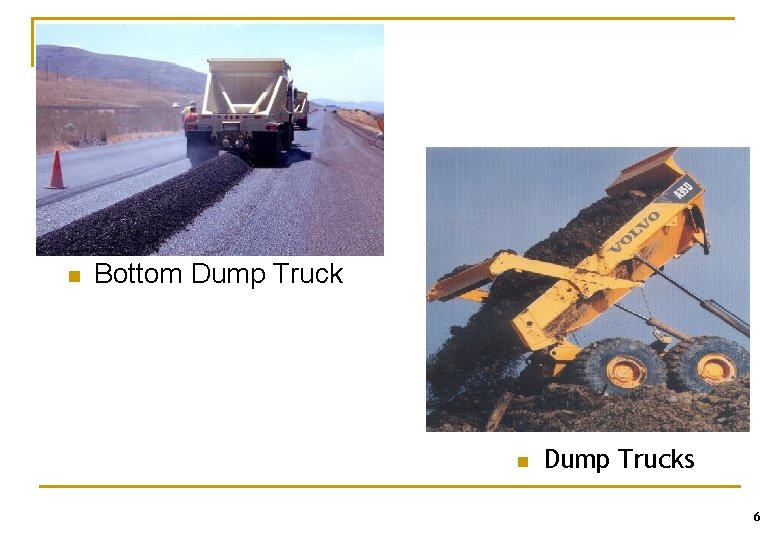 n Bottom Dump Truck n Dump Trucks 6 