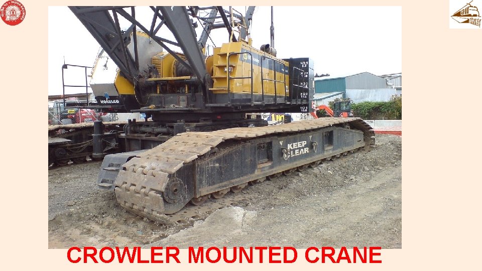 CROWLER MOUNTED CRANE 