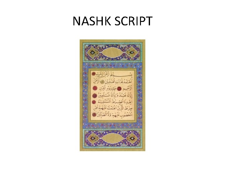 NASHK SCRIPT 