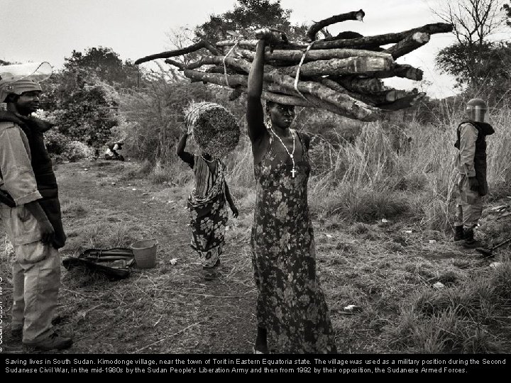 Saving lives in South Sudan. Kimodonge village, near the town of Torit in Eastern