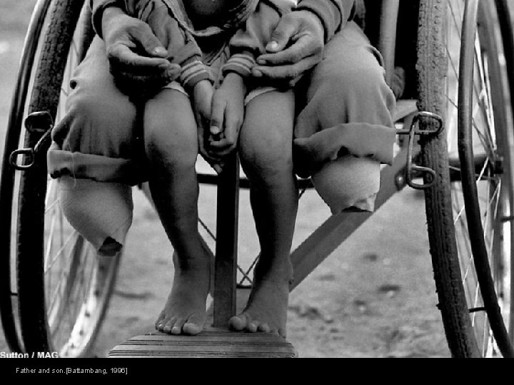 Father and son. [Battambang, 1996] 